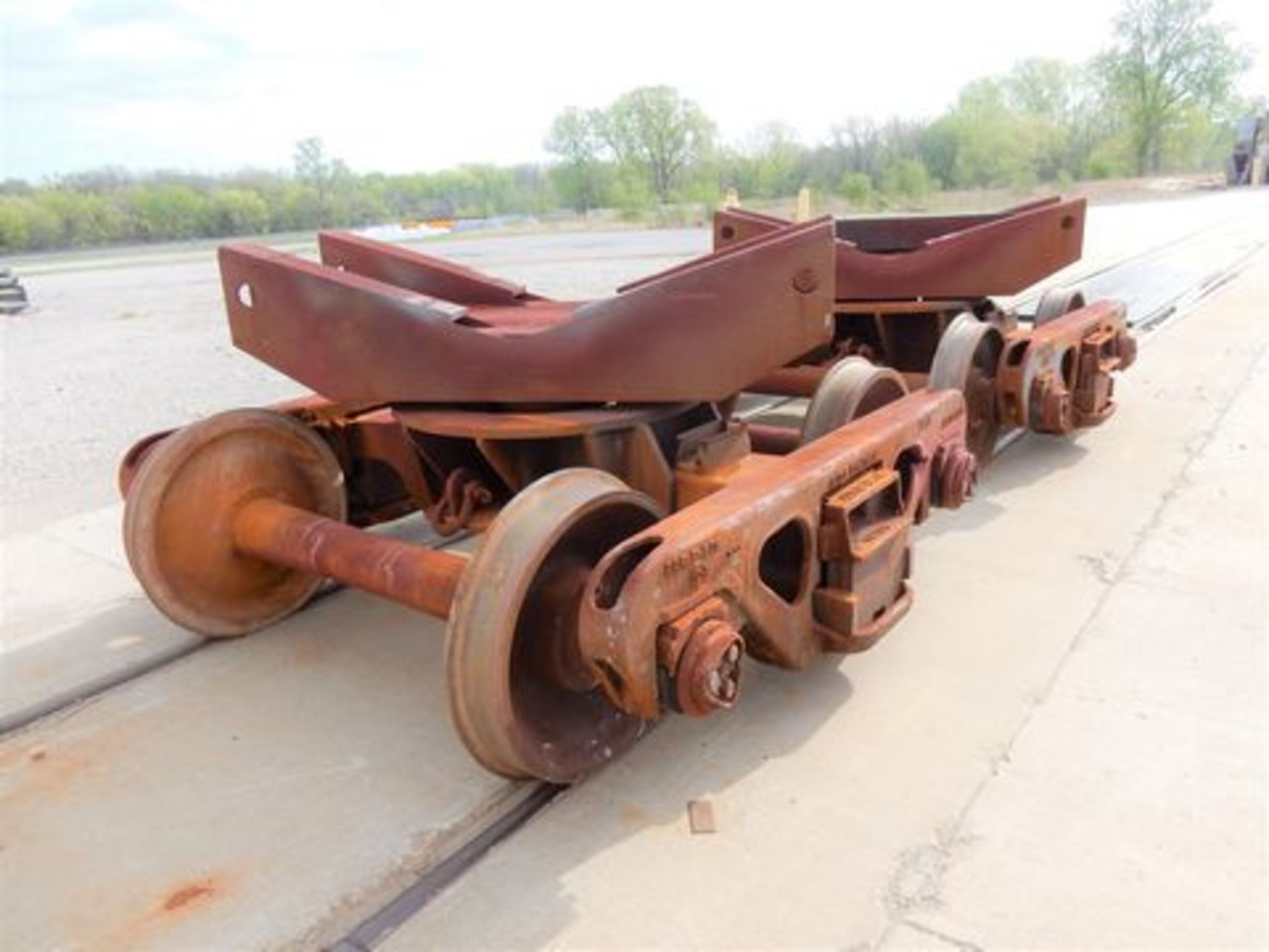 LOT APPROX. (5) TRAIN CAR-TYPE BLAST CARTS - Image 3 of 5