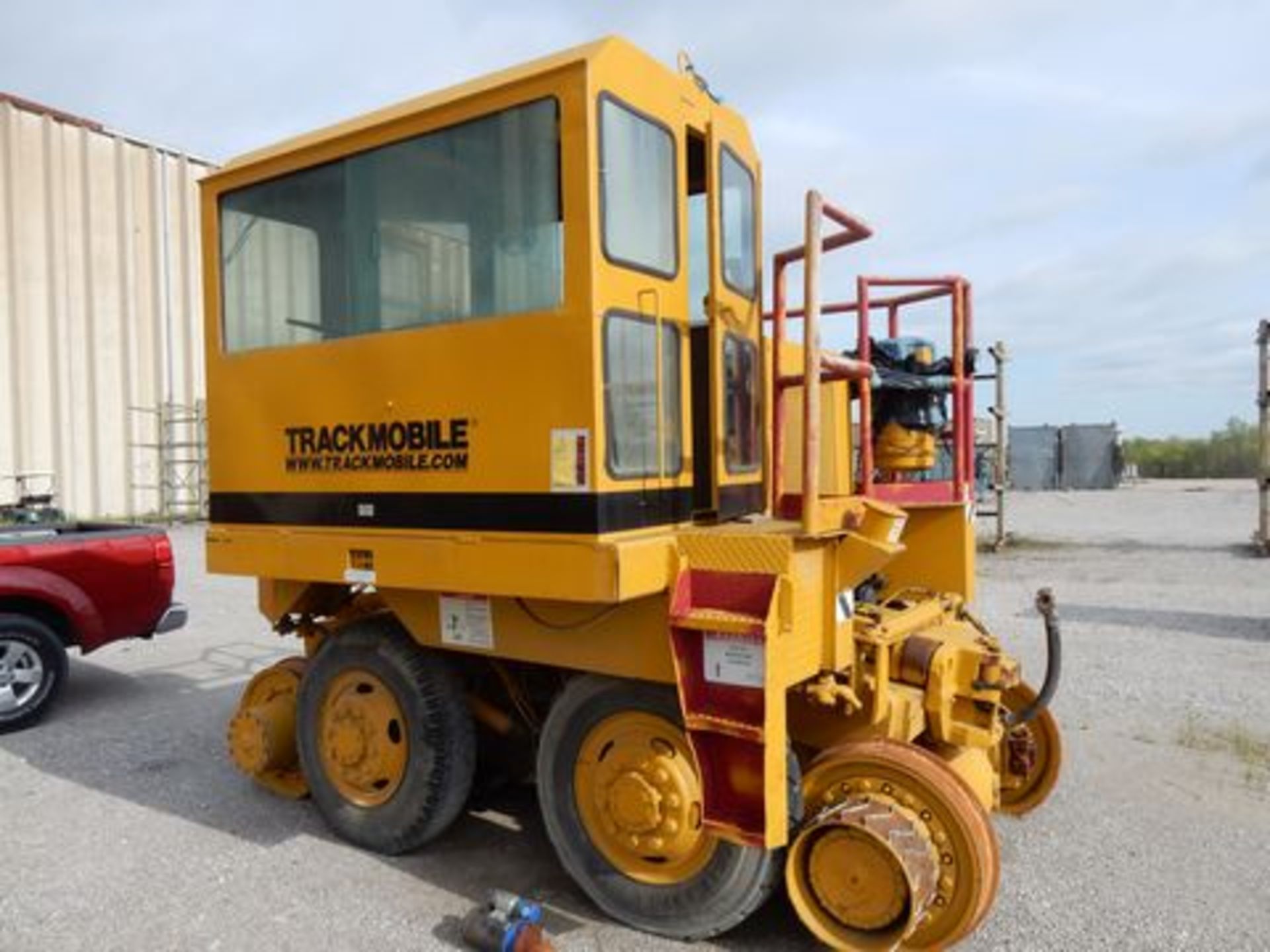 TRACKMOBILE RAIL CAR MOVER, APPROX. 35,000 LB. CAP. (NOT IN WORKING ORDER)