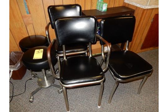 LOT CHAIRS & STOOLS