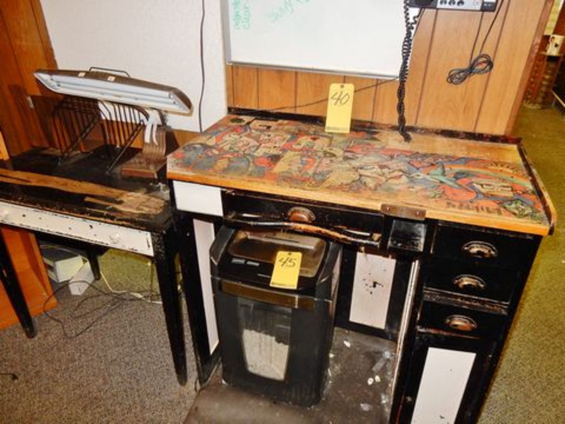 VINTAGE 38" DESK