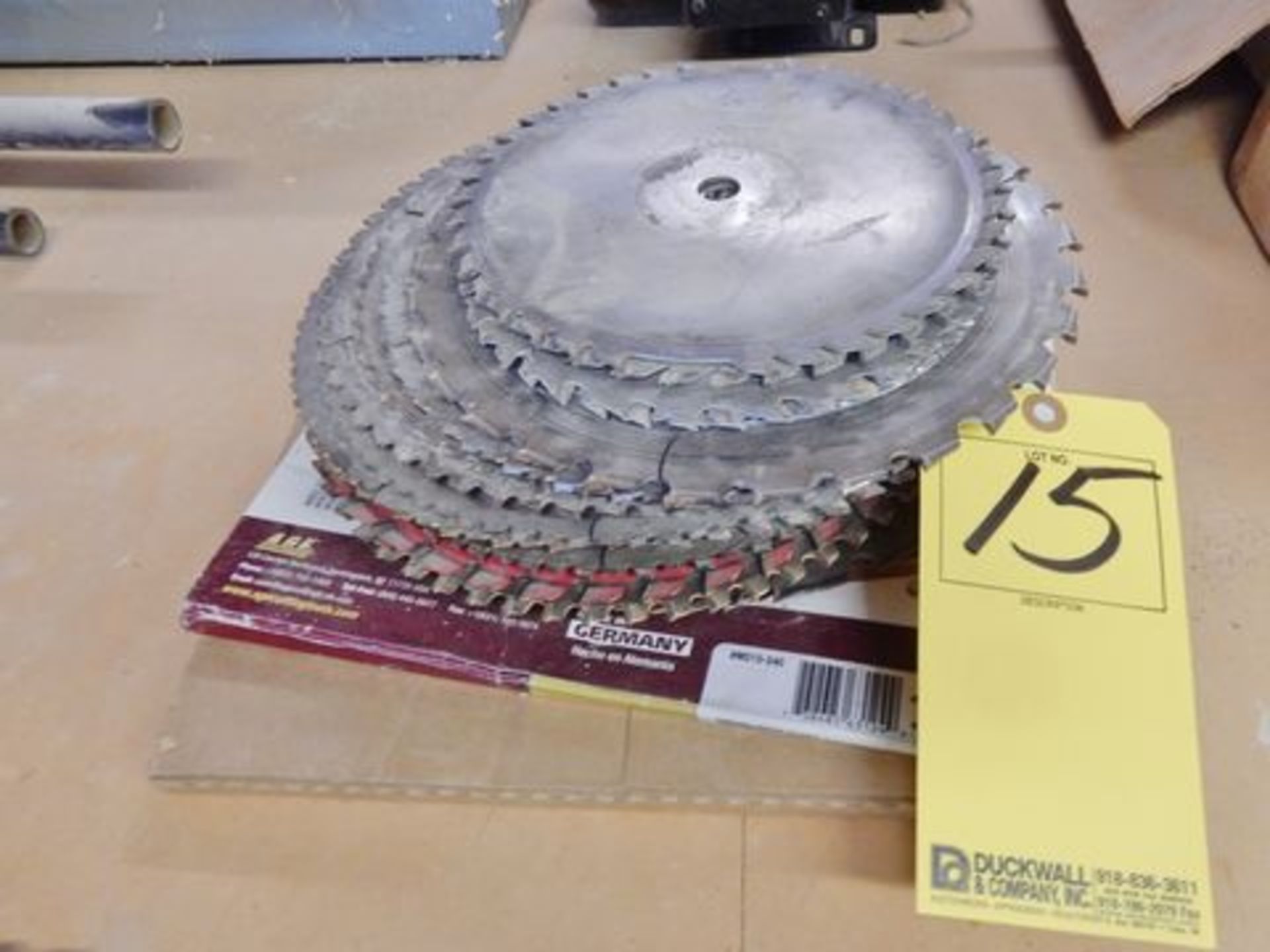 LOT CIRCULAR SAW BLADES