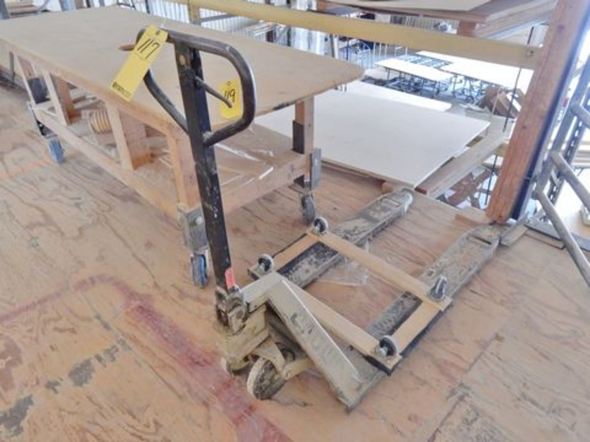 CROWN PALLET JACK W/FURNITURE DOLLY