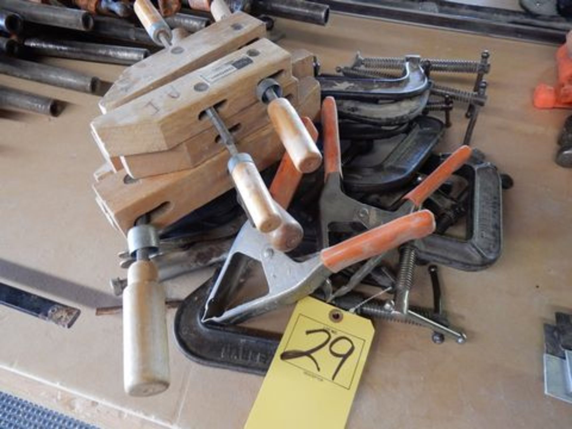 LOT MISC. CLAMPS