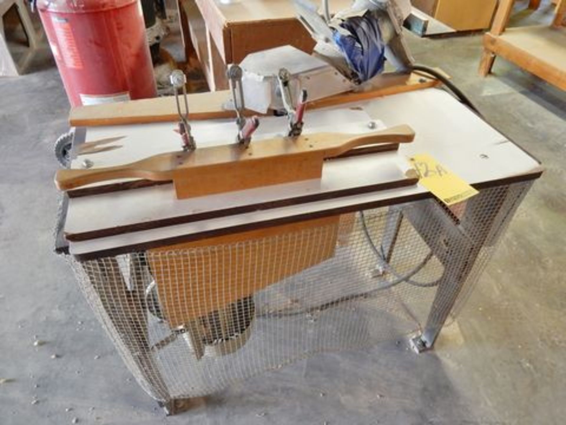 CUSTOM BUILT WOOD SHAPER, APPROX. 3HP, 3/4" ARBOR, 230V, 3PH, W/GUIDE FIXTURE - Image 2 of 2