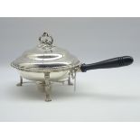 Silver plated serving dish,