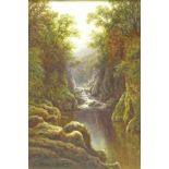 William Mellor (British 1851-1931): 'Fairy Glen' and 'Mountain Stream Nr.