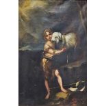 After Bartolomé Esteban Murillo (Spanish 1617-1682): Christ the Good Shepherd,