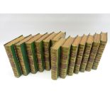 Reports and Papers of the Architectural Societies 13 vols circa 1857 in calf and marbled boards