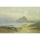 Elliott Henry Marten (Scottish 1886-1910): Foraging in the Fields, watercolour signed,