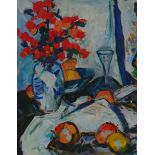 British (20th century): The Table - Still Life,