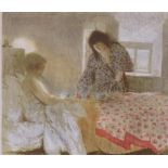 Bernard Dunston (British 1920-): 'Breakfast in Bed', limited edition colour print No.