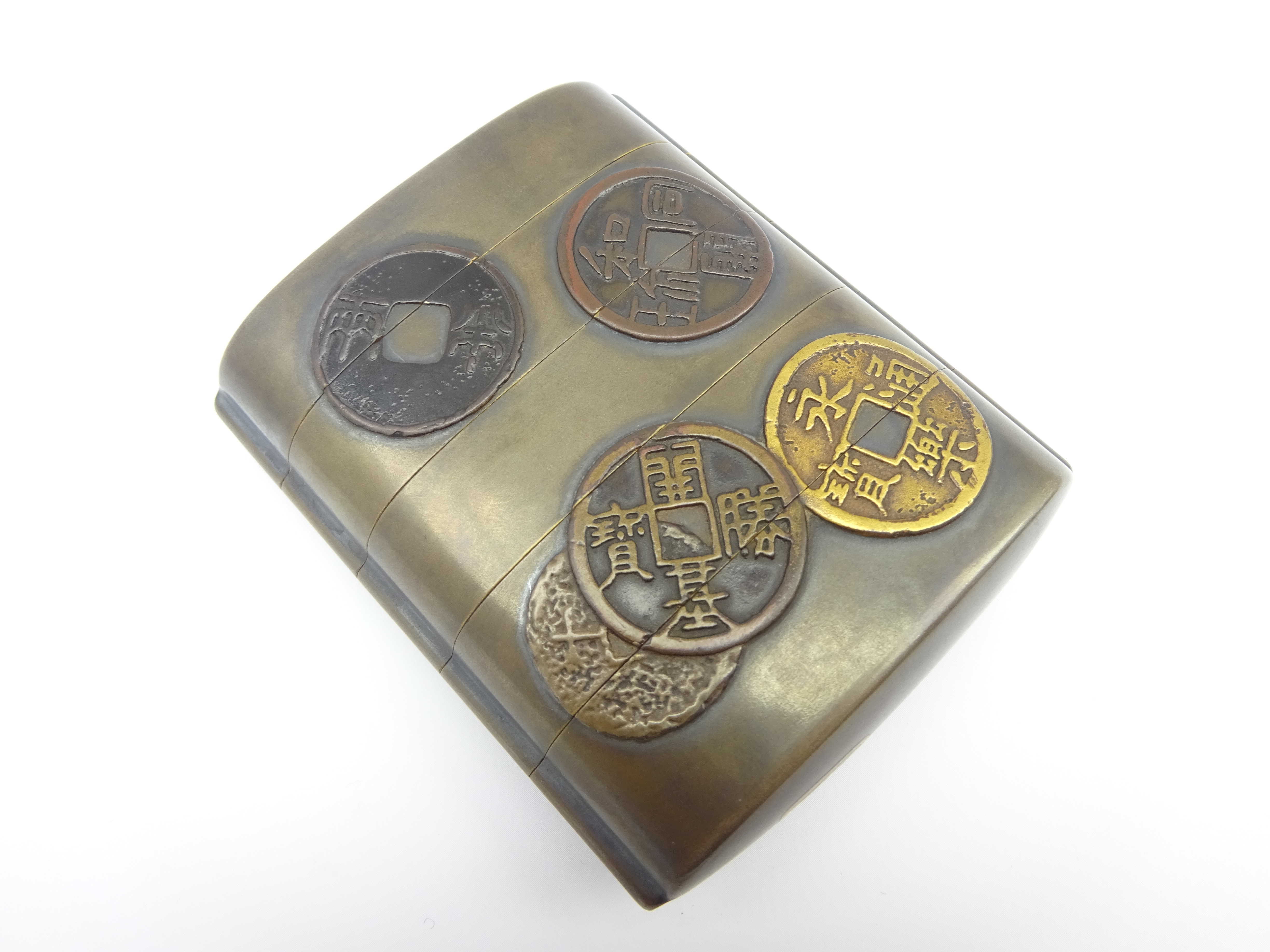 Japanese Four-Case Lacquer Inro sealed Kan (Ritsuo School), Edo period (18th Century),