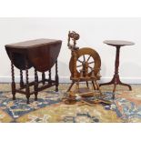 Ashford Traditional 'Traveller' spinning wheel (H86cm),