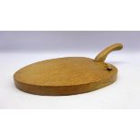 'Lizardman' oval cheese board, by Derek Slater of Crayke (ex.