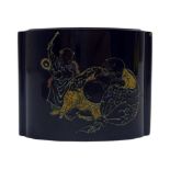 Japanese lacquer three-case Inro, Edo period, 18th/19th Century,