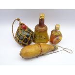 Bottle of Dimple Old Blended scotch whisky by John Haig, Cognac Gautier Fisher Ball,