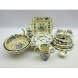 Large quantity of Masons Ironstone table ware in the 'Regency' and 'Strathmore' pattern (74)