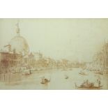 After Canaletto (Italian 1697-1768): View of the Grand Canal,