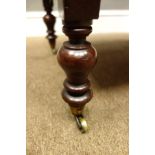 Victorian mahogany and rosewood Canterbury,