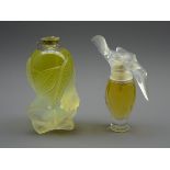 Lalique limited edition perfume bottle 'Les Elfes', H12.