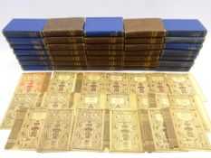 Fifteen volumes of Charles Dickens novels printed by Hazell, Watson & Viney,