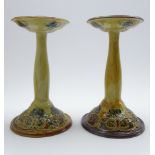 Pair of Royal Doulton candlesticks,