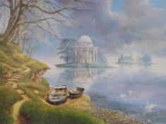 Neil Simone artist signed limited edition print 'The Realms of the Imagination',