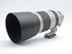 'CANON ZOOM LENS EF 100-400mm 1:4.5-5.