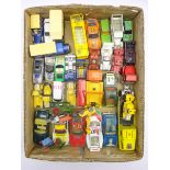 Large quantity of unboxed and playworn die-cast models by various makers,