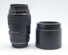 'CANON MACRO LENS EF 100mm 1:2.