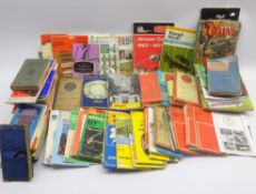 Quantity of car manuals and other automobilia books including Rover 3-litre Mk1A,