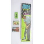 Marx Arnold Palmer's Pro Shot Golf, boxed, child's microscope, Lotto game and Subbuteo F.A.