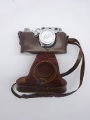 Leica DRP Ernst Leitz Wetzlar camera, probably a 111F,