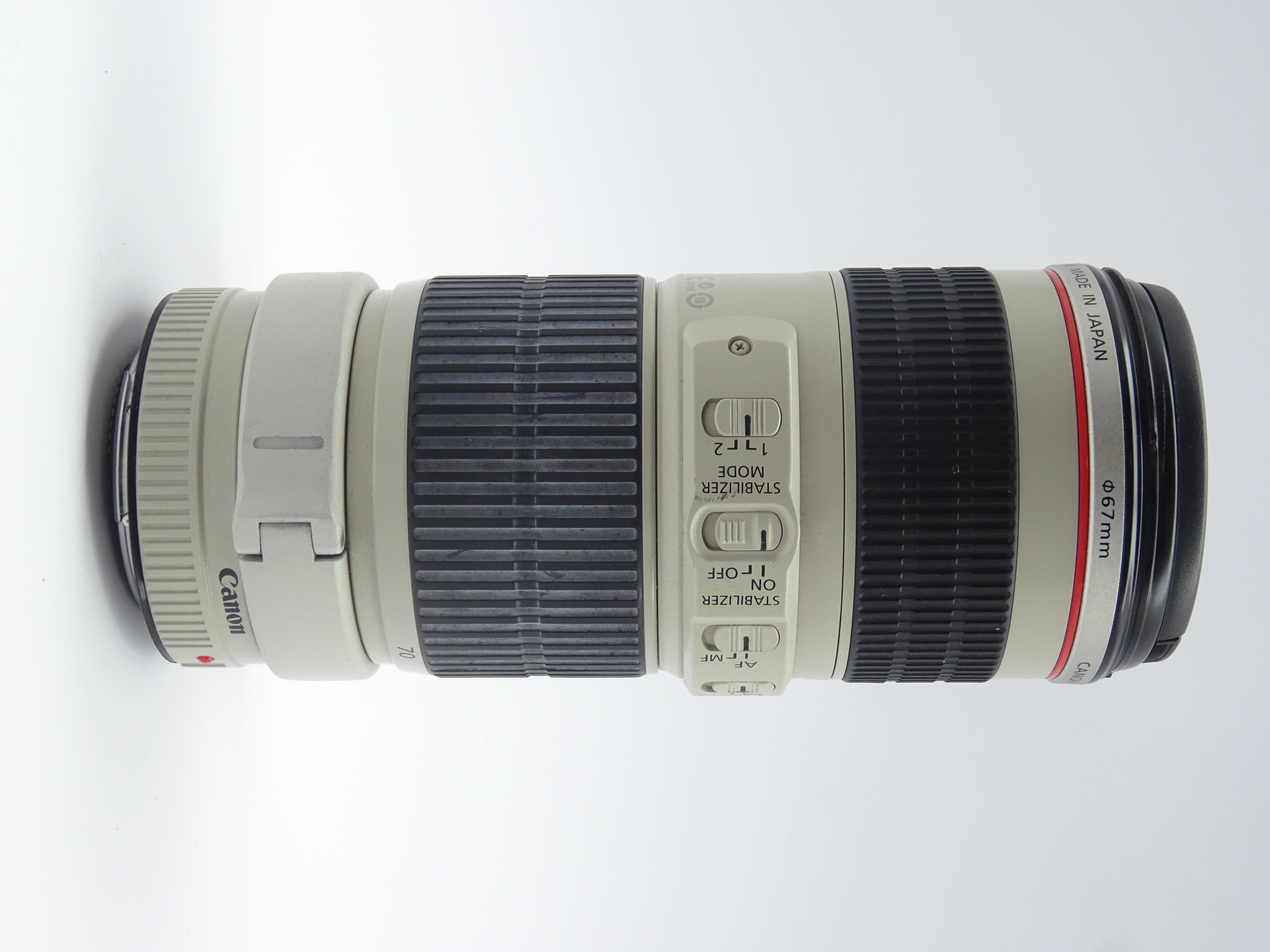 'CANON ZOOM LENS EF 70-200mm 1:4 L IS USM' telephoto zoom camera lens - Image 3 of 4