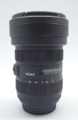 'SIGMA 12-24mm 1:4.5-5.