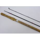 Bruce & Walker Salmon three-piece hand built fly rod 'Bruce' 13ft, carbon,