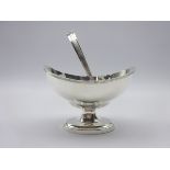 Silver swing-handled sugar basket by Stokes & Ireland, Chester 1937, approx 4.