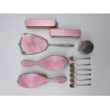 Set six Victorian silver teaspoons by George Unite & Sons, London 1891,
