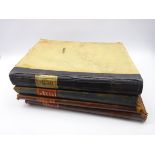 Four large bound newspapers - The Yorkshire Gazette 1944, 1954,