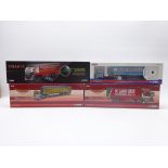 Four Corgi limited edition die-cast models of transport lorries - sights and sounds Scania Topline