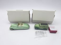 Two Kenna limited edition die-cast models - Daimler Straight Eight No.