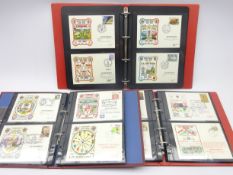 Three albums of 1980's Football first day covers including all competitions,