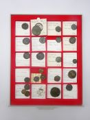 Twenty-five bronze Roman coins of various denomination and reign including; Claudius II, Probus,