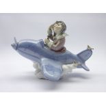 Lladro figure 'Over The Clouds',