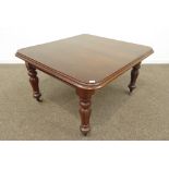Victorian mahogany dining table, pull out action,