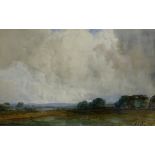 John Falconar Slater (British 1857-1937): A Cloudy Landscape