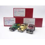 Three J.& M. Classics limited edition die-cast models - Bradford Utility Lite 4-door deluxe No.