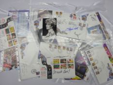 Collection of signed Pantomime FDC and handbills including Brian Blessed, Letitia Dean,