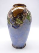 Royal Doulton stoneware ovoid vase,
