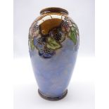 Royal Doulton stoneware ovoid vase,